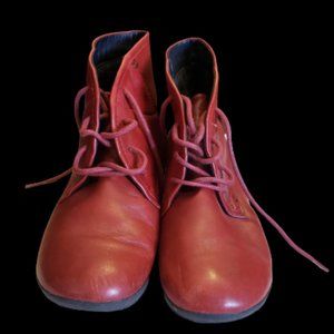 Josef Seibel Ladies leather ankle boots lace up size 6 USA EU size 37